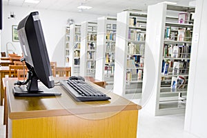 Library and computer