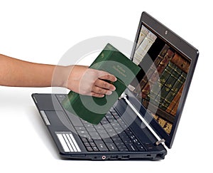 Library in computer concept