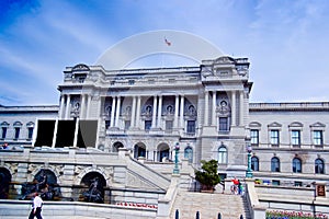 Library of Congress Against Blue Skies