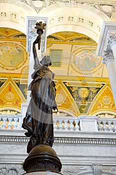 Library of Congress - statuary