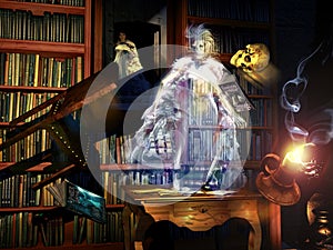 Biblioteca fantasma 