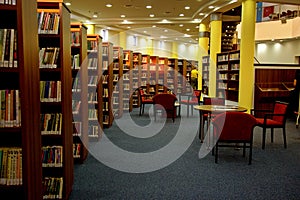 Library interior