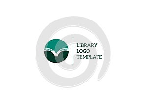 Library logo template