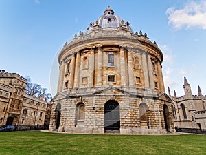 The library at the university of Oxford, Bodleian Library.