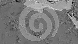 Libya area. Bilevel map