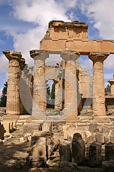 Libya, Cyrene, Temple of Zeus