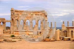 Libya Tripoli Leptis Magna photo