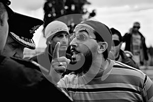 Libyan Embassy Protest