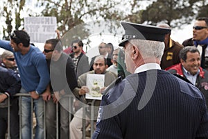 Libyan Embassy Protest