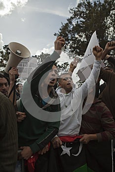 Libyan Embassy Protest