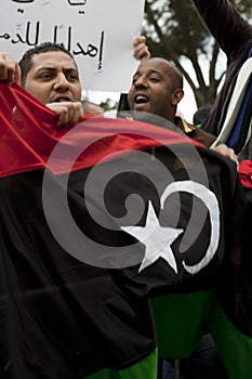 Libyan Embassy Protest