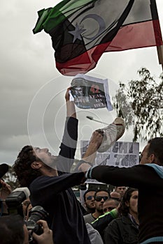 Libyan Embassy Protest
