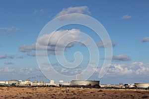 Libyan-sidra oil field photo