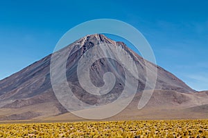 Licancabur volcano in Atacama desert, Chile