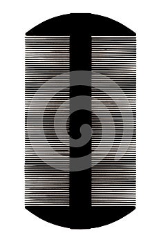 Lice comb isolated on white background