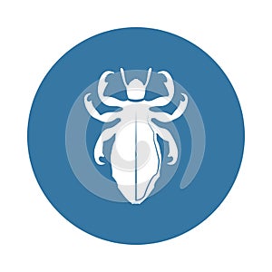 lice icon. Element of insect icons for mobile concept and web apps. Badge style lice icon can be used for web and mobile apps