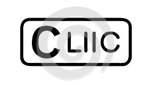 License Plate Icon for Vehicles and Identification, vector design Generative AI