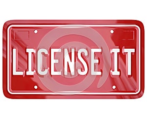 License It Vanity Plate Approval Authorization