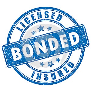 Licensed bonded insured rubber stamp photo