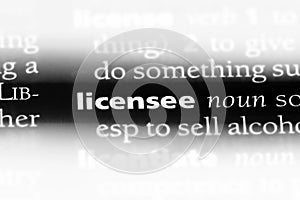 licensee