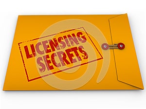 Licensing Secrets Yellow Envelope Help Advice