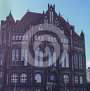 The Liceum Miko?aja Kopernika - Nicolaus Copernicus High School, one of the oldest high schools in Gdansk, Poland