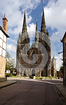 Lichfield Cathedral West Front