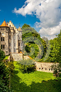 Lichtenstein Castle-inner court