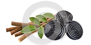 Licorice branch Wheels and roots