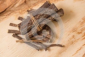 Licorice root sticks