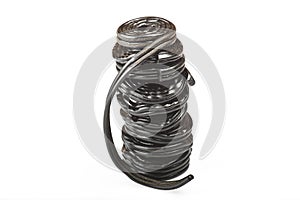 Licorice wheels candies