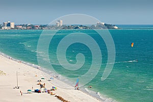 Lido Beach in Siesta Key photo