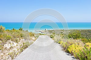 Lido Cala Lunga, Apulia - Hiking trail to Torre Cala Lunga photo