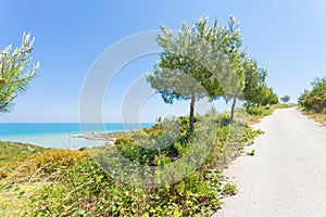 Lido Cala Lunga, Apulia - Hiking trail to the beach of Cala Lung photo