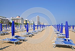 Lido di Jesolo Beach,Adriatic,Italy photo