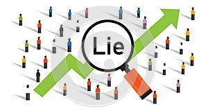 Lie in statistics data number lies misleading fake false collection result analysis count survey