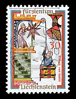 Liechtenstein on postage stamps