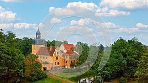 Lielstraupe Medieval Castle in the Village of Straupe in Vidzeme, in Northern Latvia.