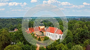 Lielstraupe Medieval Castle in the Village of Straupe in Vidzeme, in Northern Latvia.