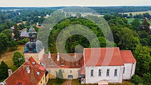 Lielstraupe Medieval Castle in the Village of Straupe in Vidzeme, in Northern Latvia.