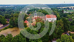 Lielstraupe Medieval Castle in the Village of Straupe in Vidzeme, in Northern Latvia.