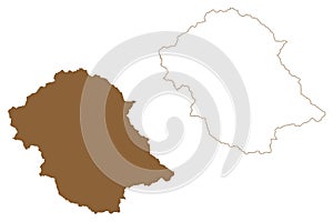 Lienz district (Republic of Austria or Ã–sterreich, Tyrol or Tirol state)
