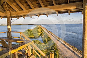 Liepaja Horse Island Birdwatch Tower. Liepaja zirgu sala.