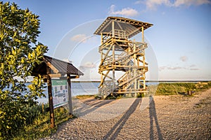 Liepaja Horse Island Birdwatch Tower. Liepaja zirgu sala photo