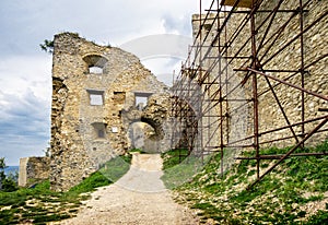 zřícenina hradu Lietava