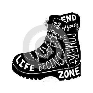 Life begins at the end of your comfort zone