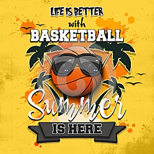 Life is better with basketball. Summer is here