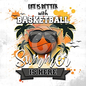Life is better with basketball. Summer is here