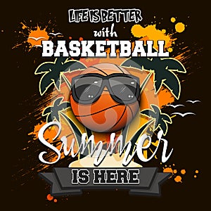 Life is better with basketball. Summer is here