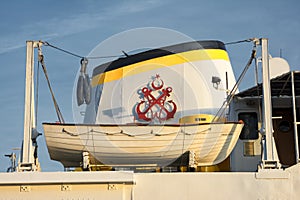 Life Boat, Public Transportation Ferry, Istanbul, Turkey